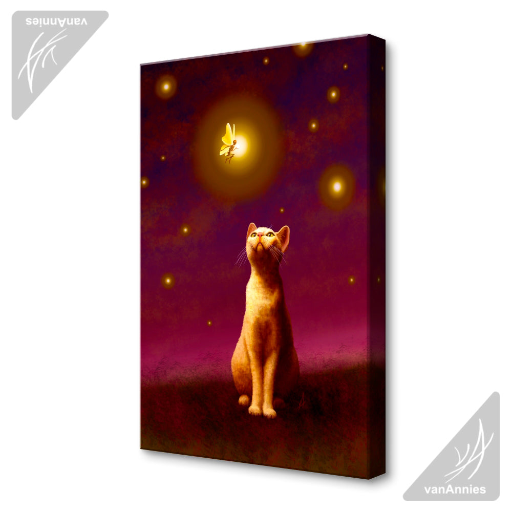 Tinkerbone Wrapped Canvas Print