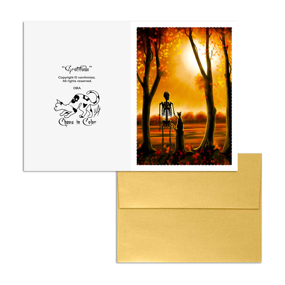 Gratitude (Four Seasons Series) 5x7 Art Card Print