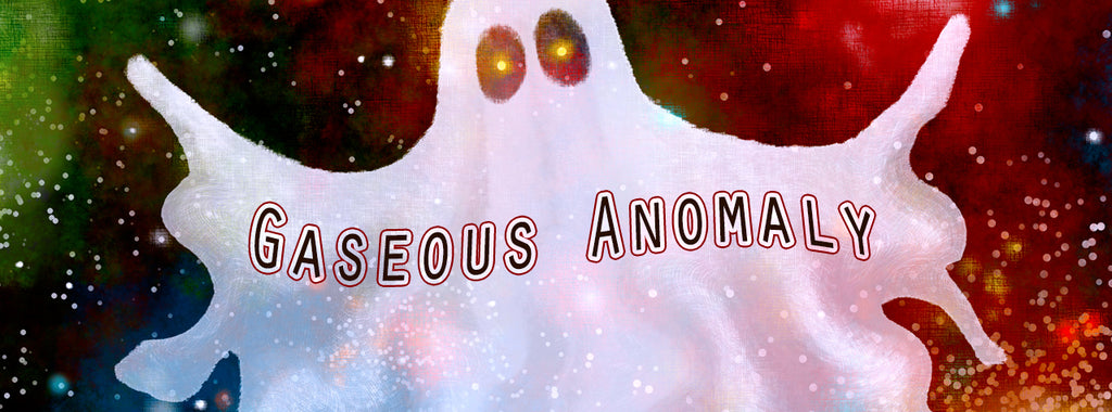 Gaseous Anomaly | Halloween Space Ghost Art Print