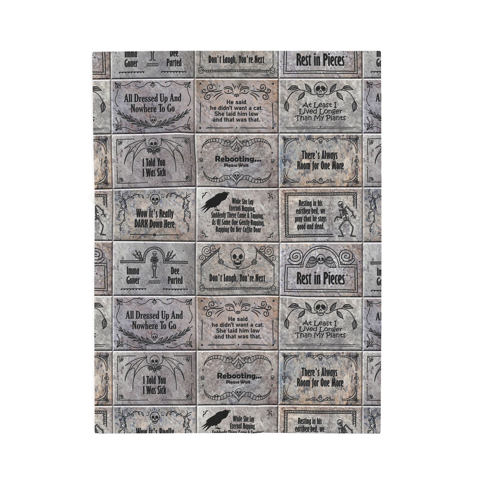 Earthen Bed Dirt Nap Soft Fleece Blanket (FREE SHIPPING)