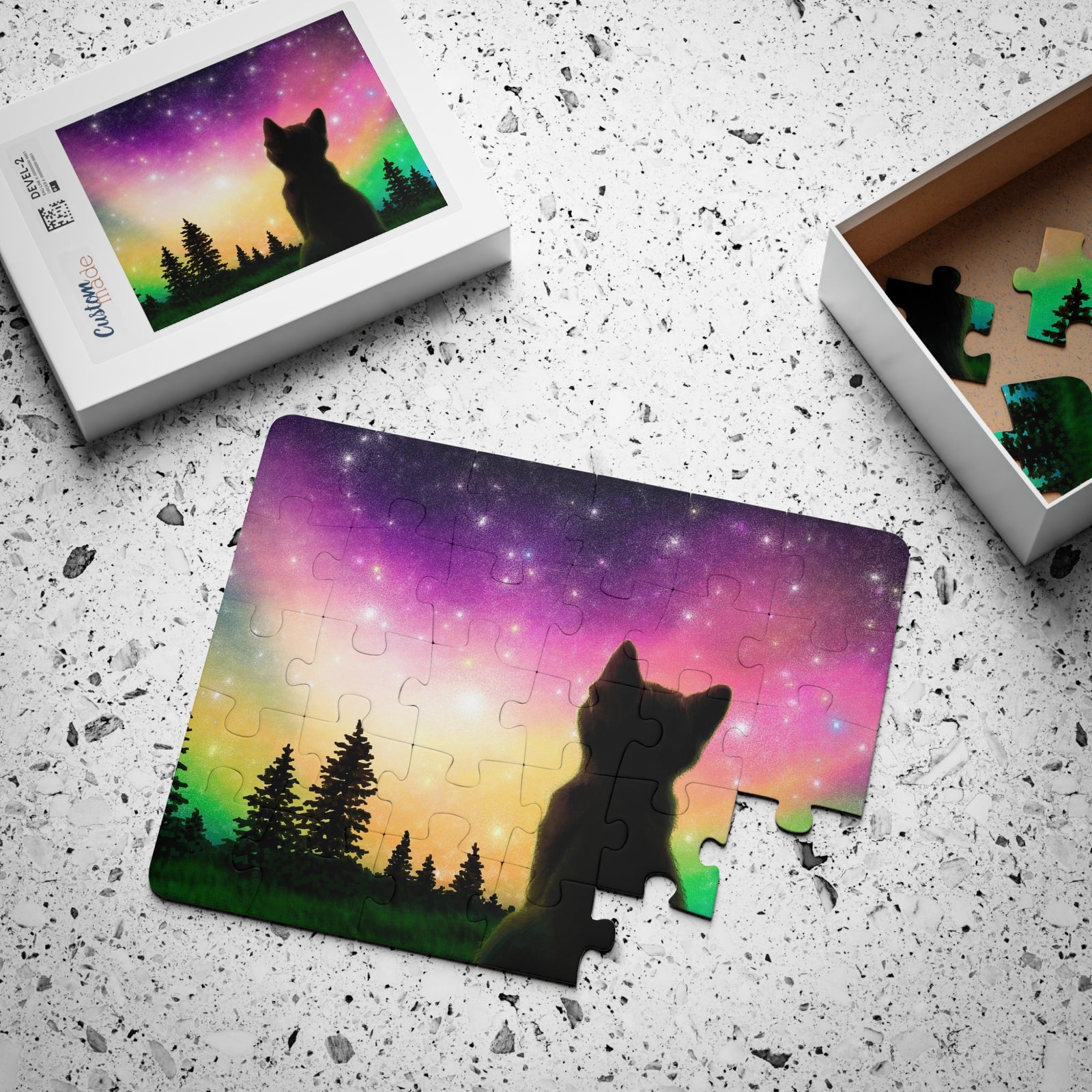 Aurora Full of Stars - Large Piece Puzzle (Free Shipping)