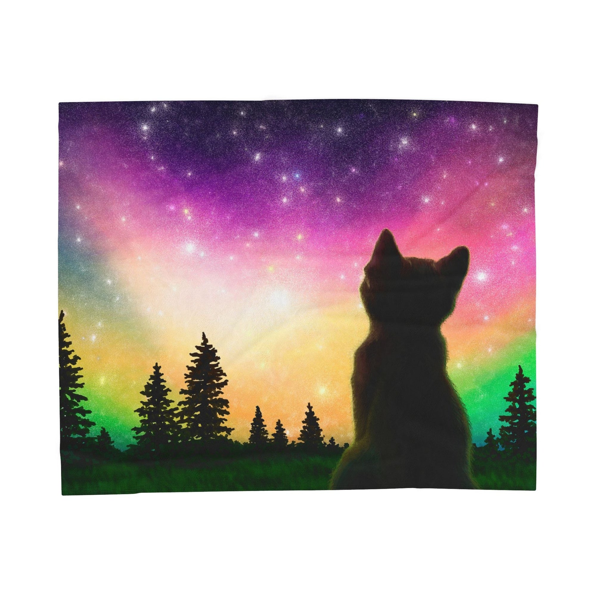 Aurora Full of Stars Soft Fleece Blanket (FREE SHIPPING)