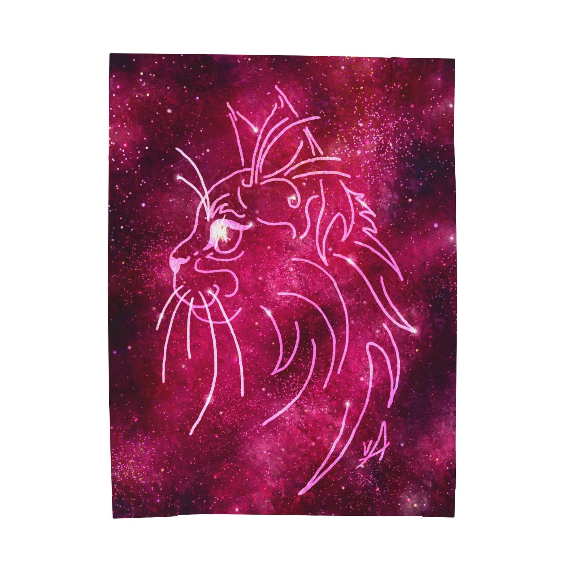 Constellation Catus - Soft Fleece Blanket