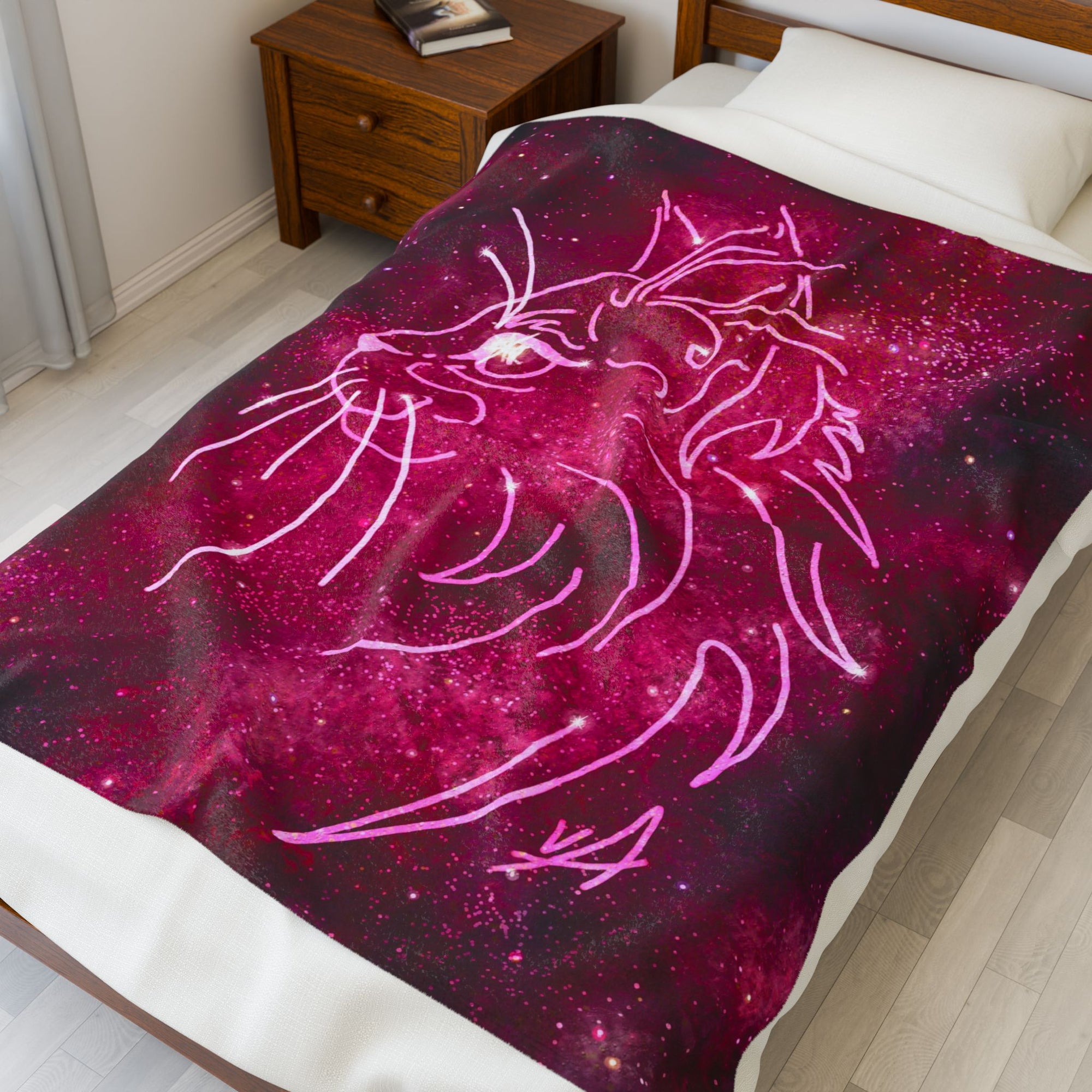 Constellation Catus - Soft Fleece Blanket