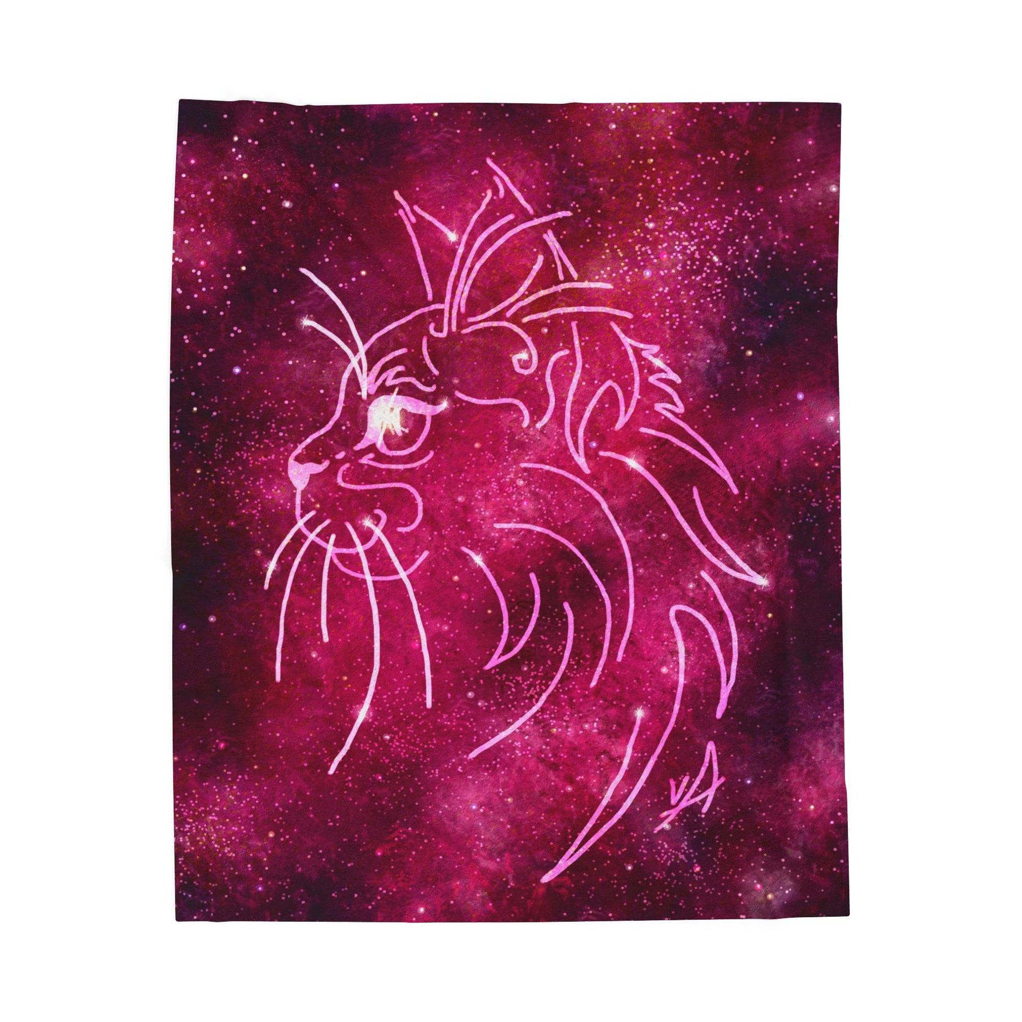 Constellation Catus - Soft Fleece Blanket