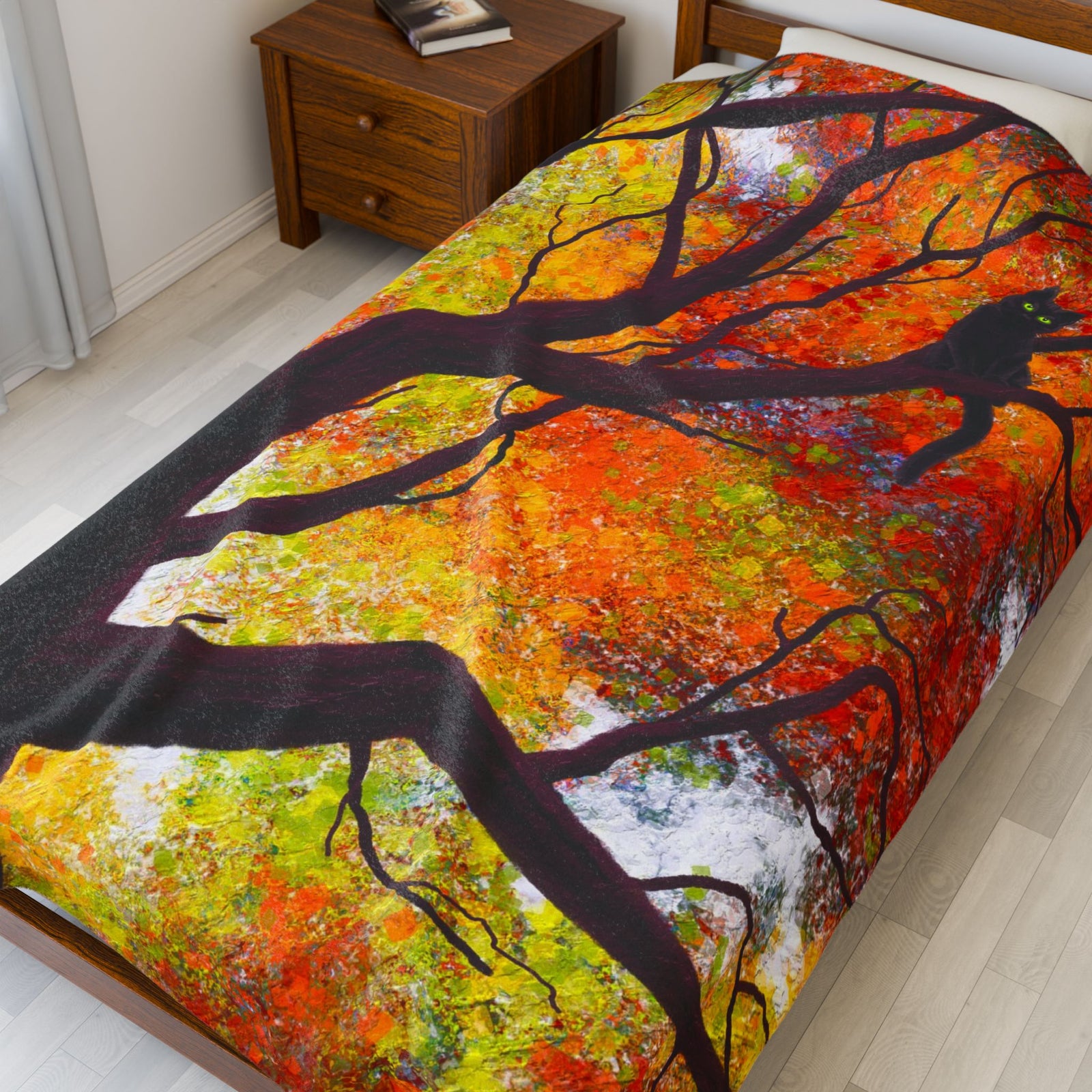 Autumn Encounter Soft Fleece Blanket (FREE SHIPPING)