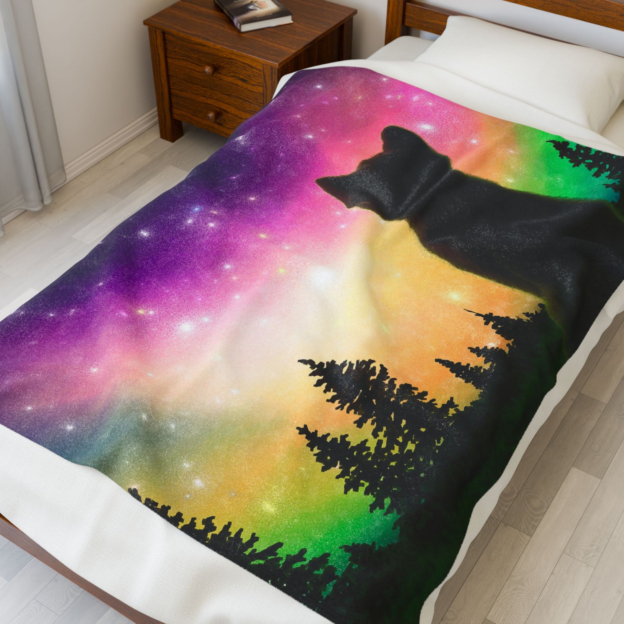 Aurora Full of Stars Soft Fleece Blanket (FREE SHIPPING)