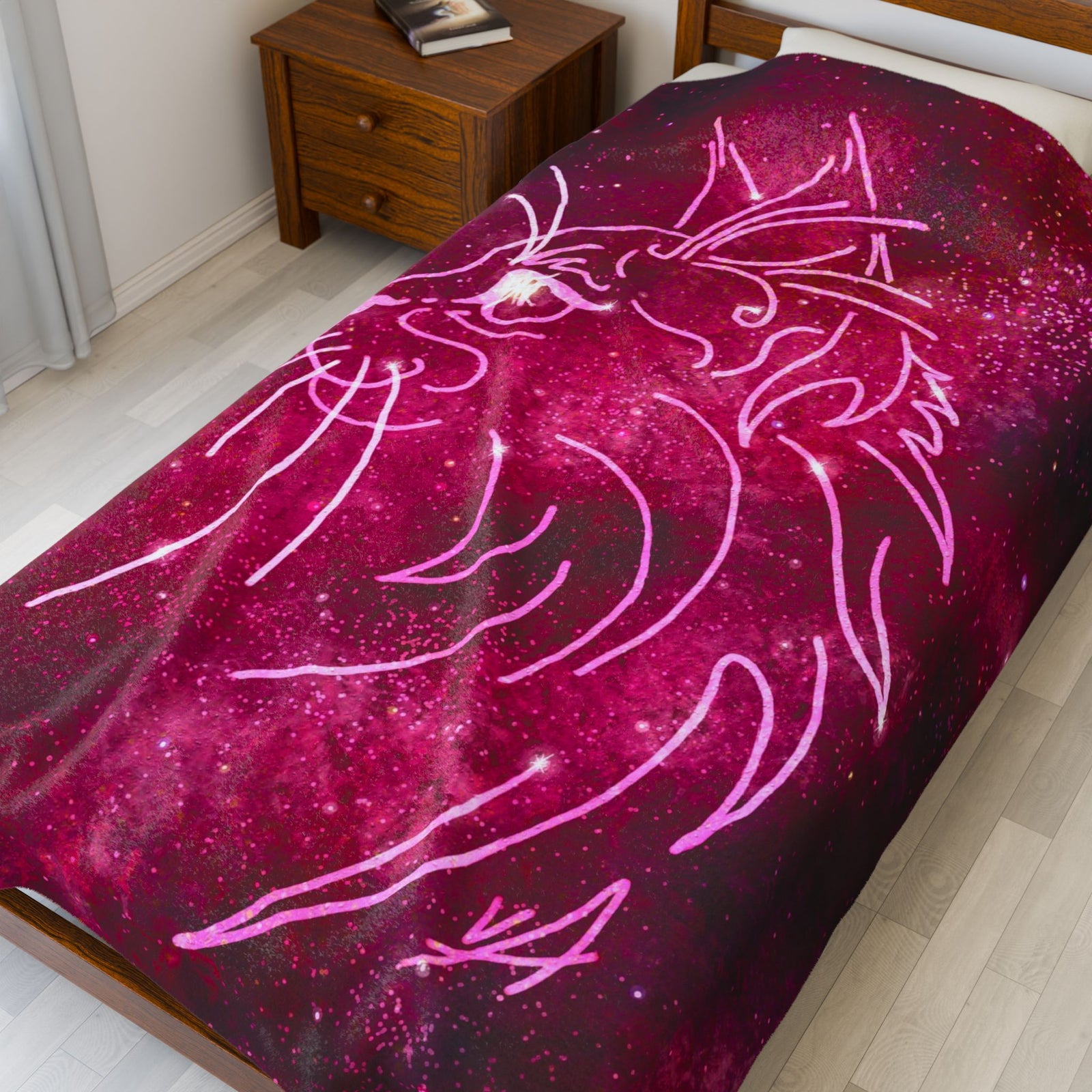 Constellation Catus - Soft Fleece Blanket