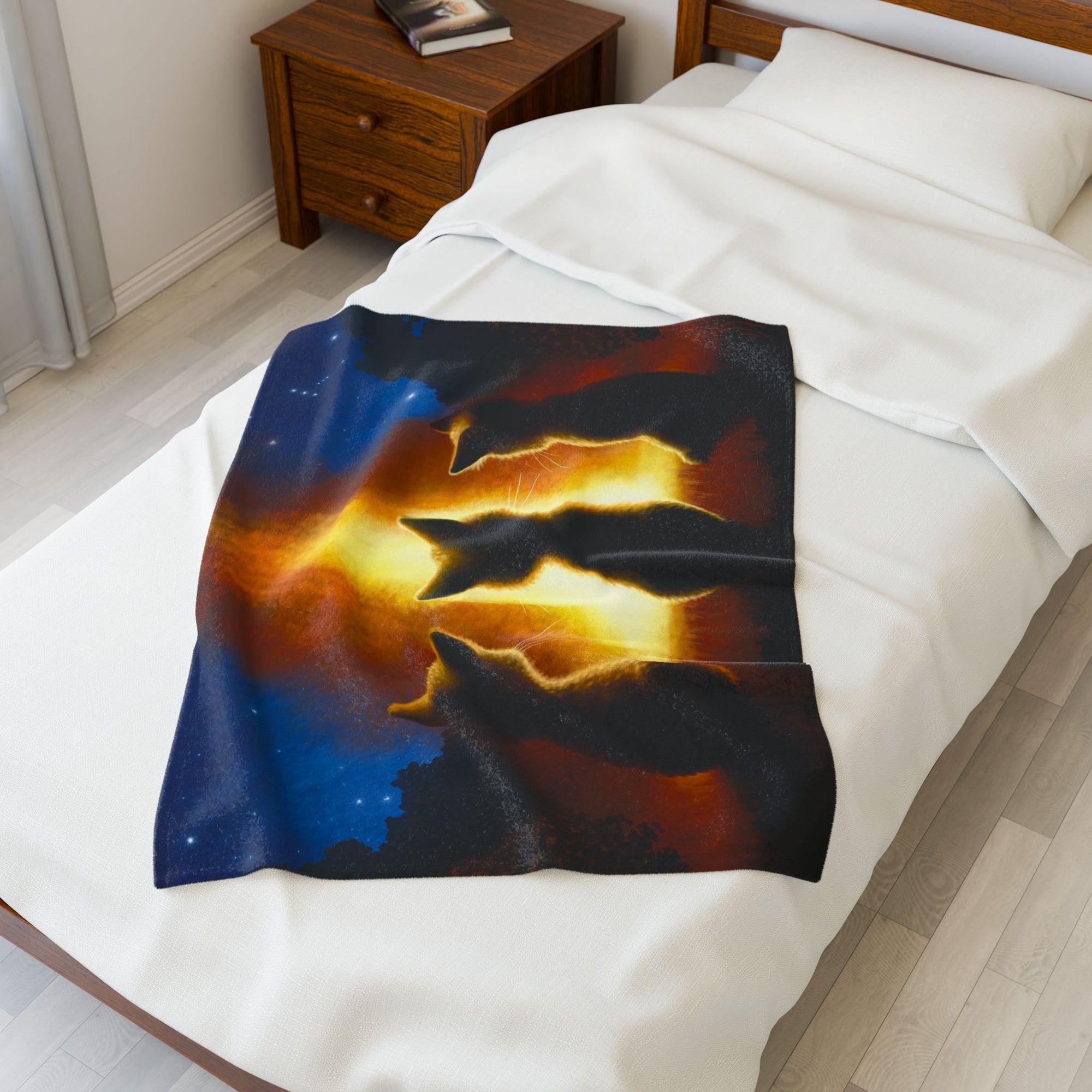 Orion's Fire - Soft Fleece Blanket