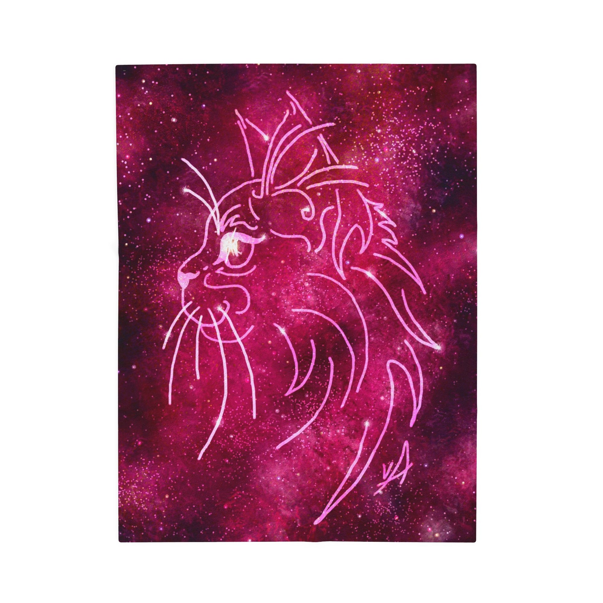 Constellation Catus - Soft Fleece Blanket