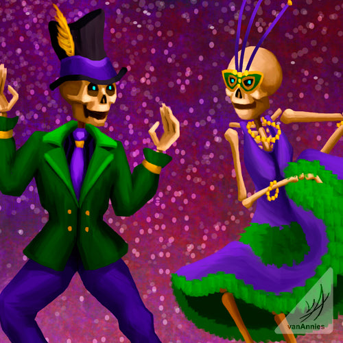 Dancing Wilburys 8x12 Canvas Art Print