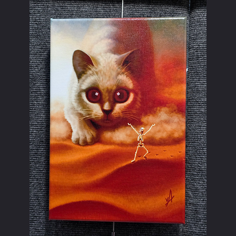 Habooooob! 8x12 ARTIST PROOF MISPRINT Wrapped Canvas Print