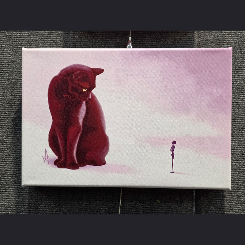 Small Fry 8x12 ARTIST PROOF MISPRINT Wrapped Canvas Print