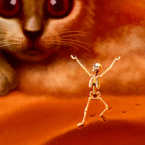 Habooooob! 8x12 Wrapped Canvas Print