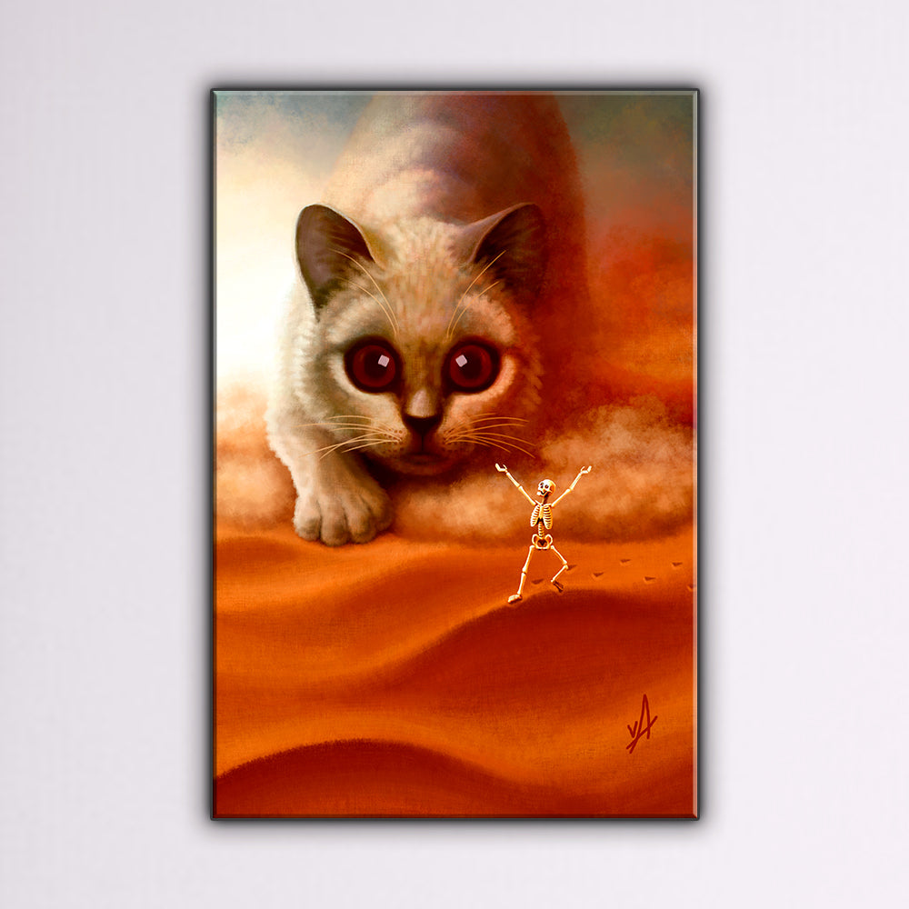 Habooooob! 8x12 Wrapped Canvas Print