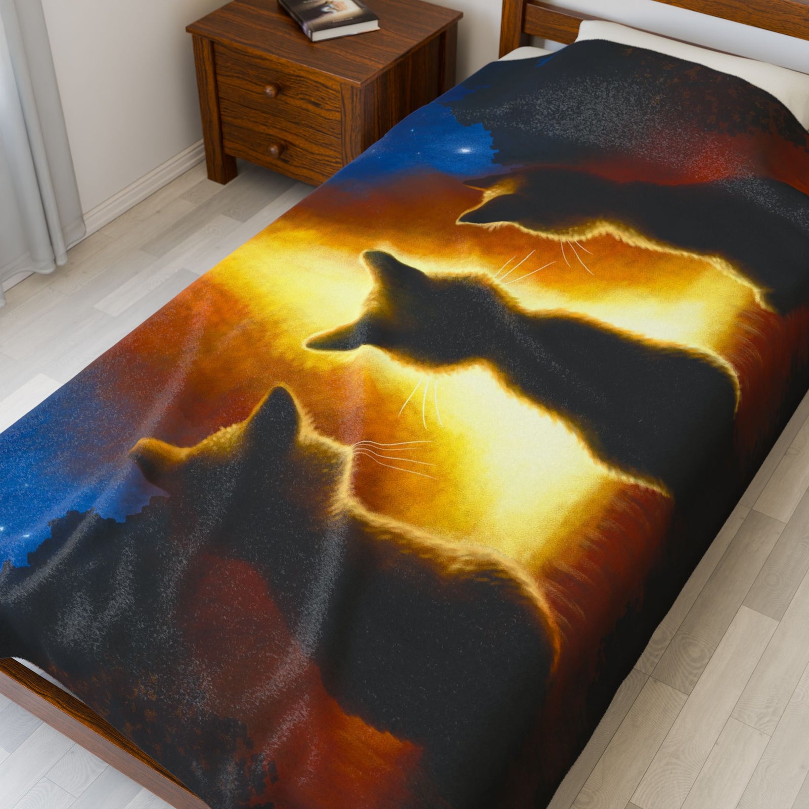 Orion's Fire - Soft Fleece Blanket