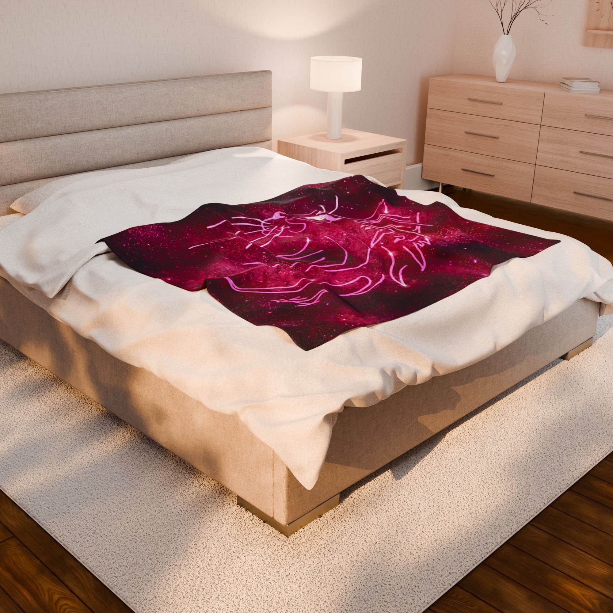 Constellation Catus - Soft Fleece Blanket