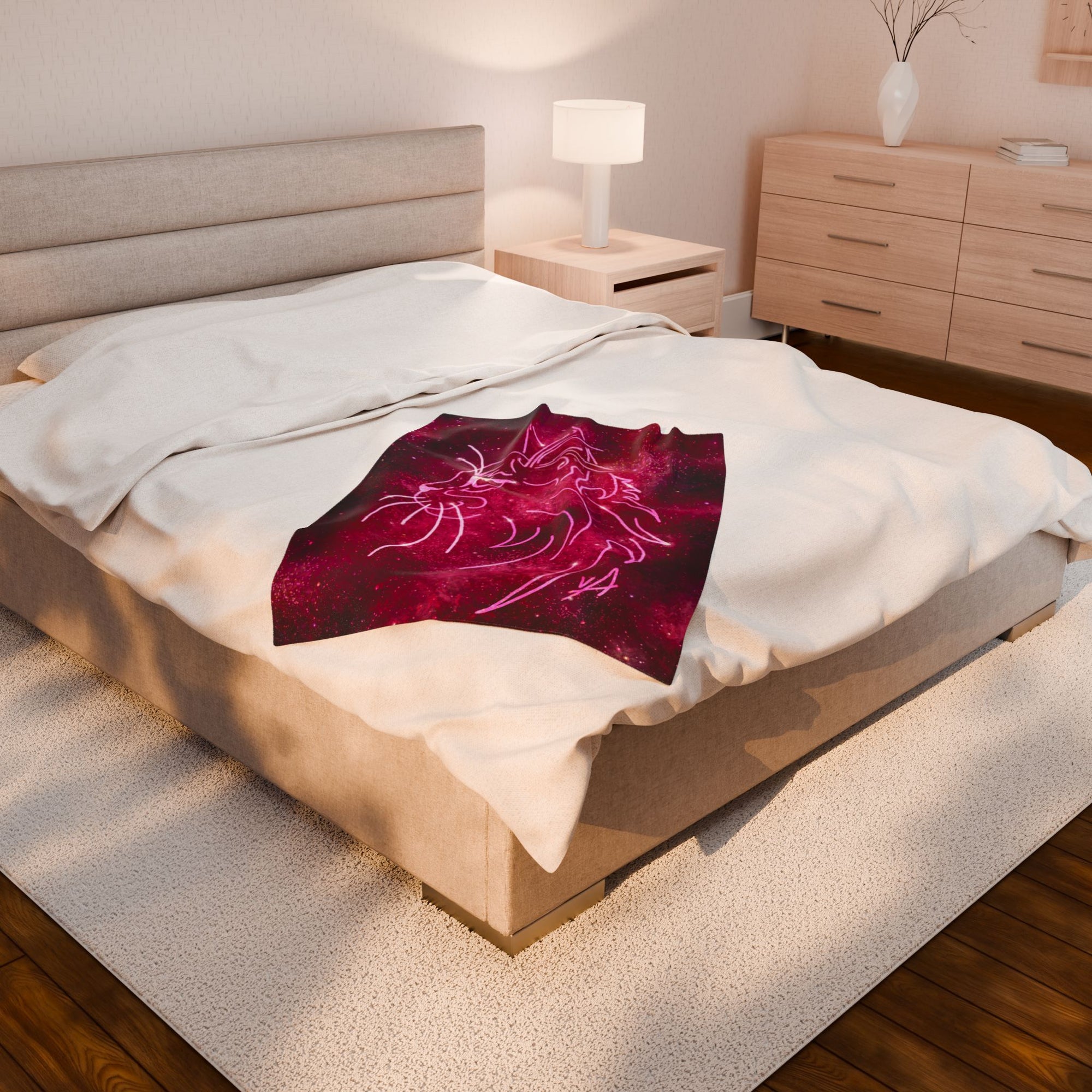 Constellation Catus - Soft Fleece Blanket