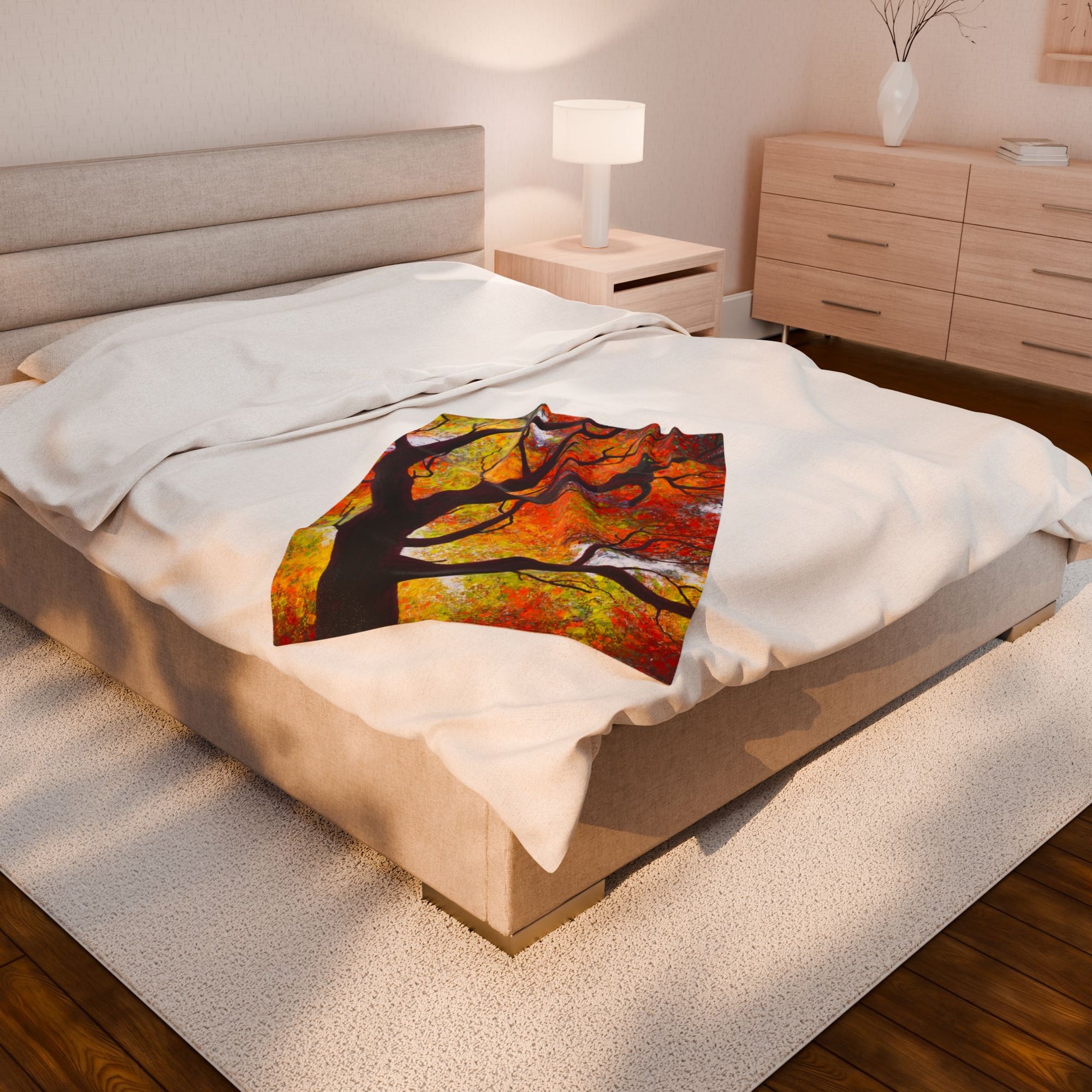 Autumn Encounter Soft Fleece Blanket (FREE SHIPPING)