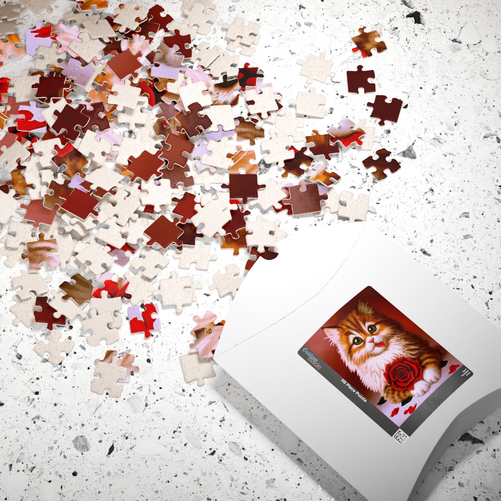 Kitten Loves You - Jigsaw Puzzle (Free Shipping)