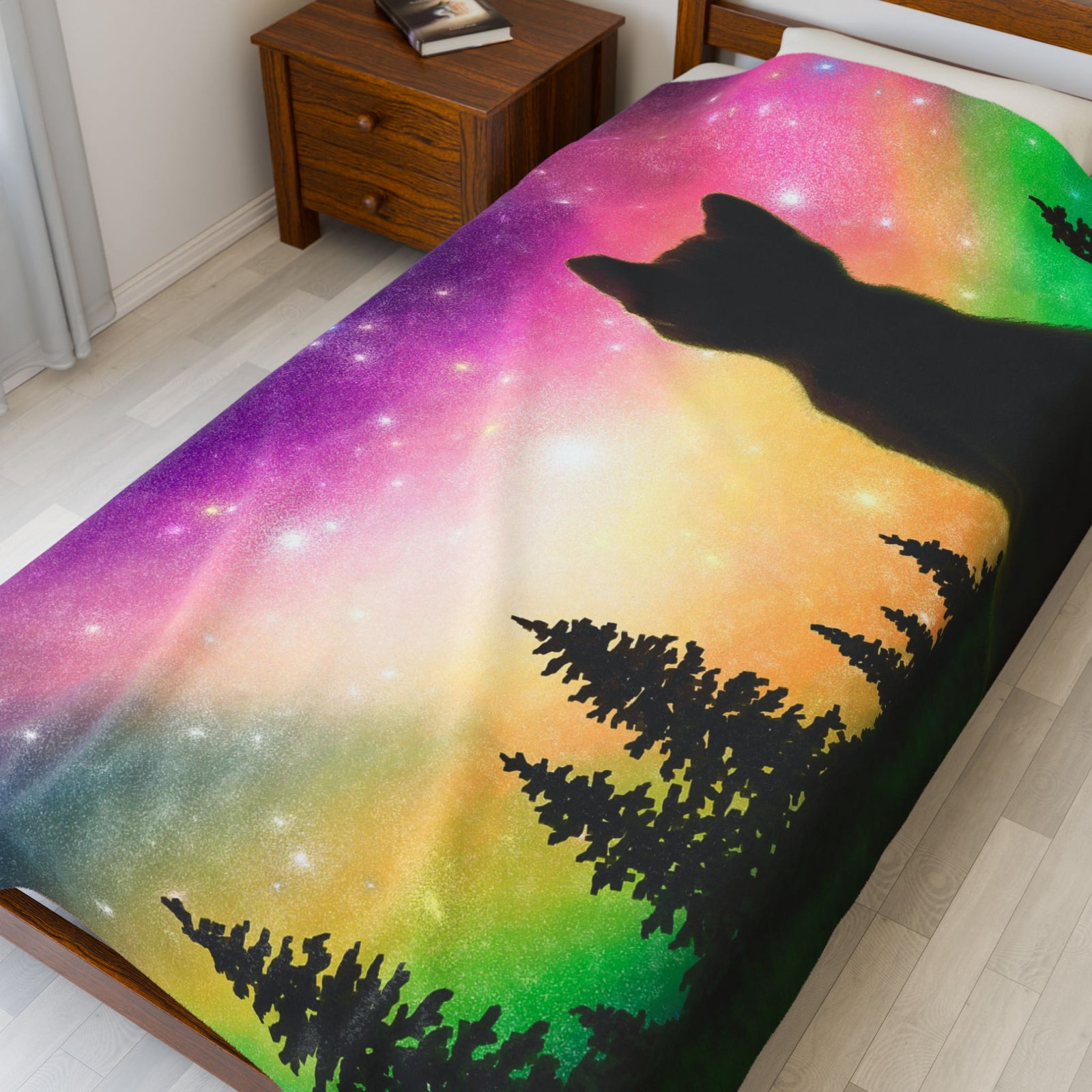 Aurora Full of Stars Soft Fleece Blanket (FREE SHIPPING)