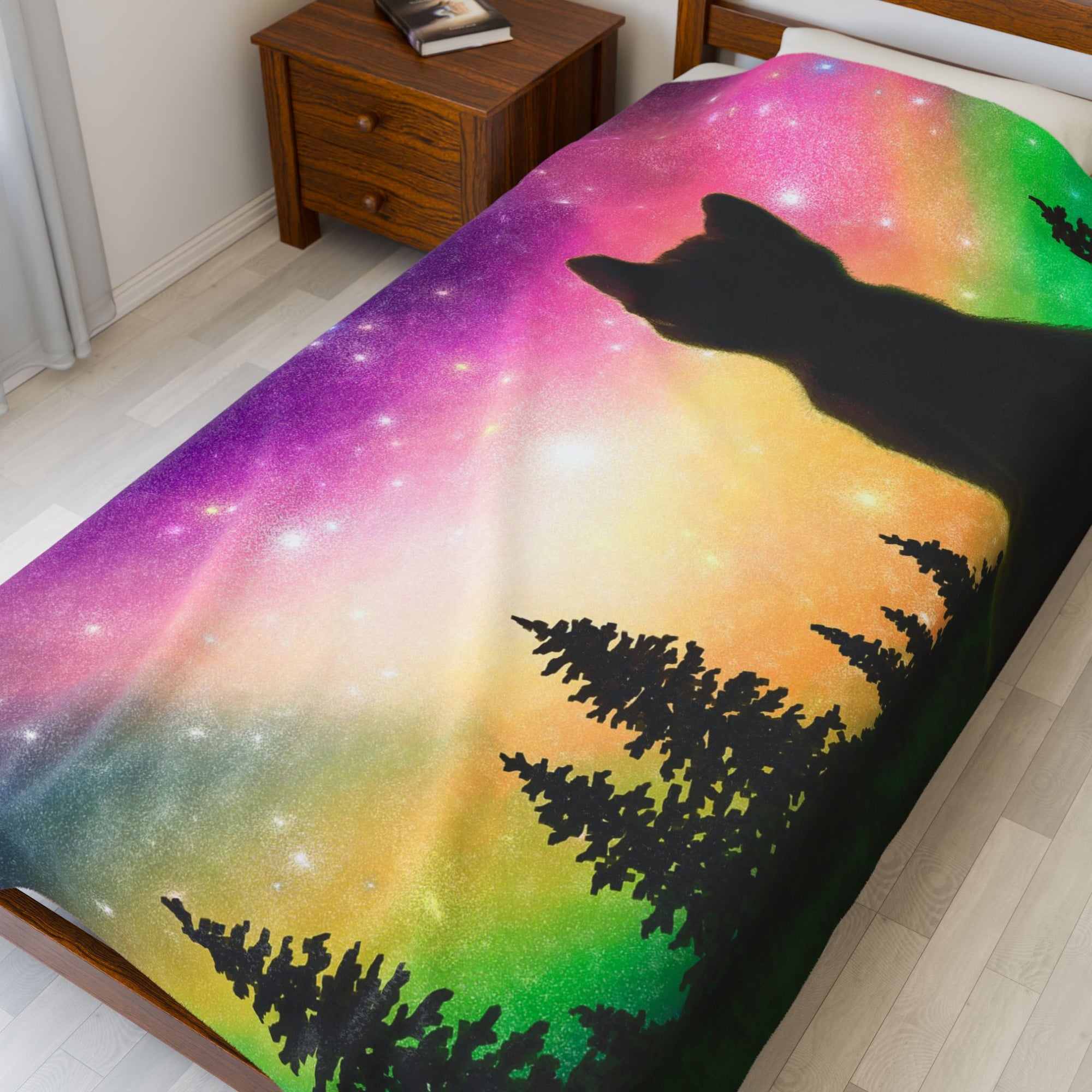 Aurora Full of Stars Soft Fleece Blanket (FREE SHIPPING)