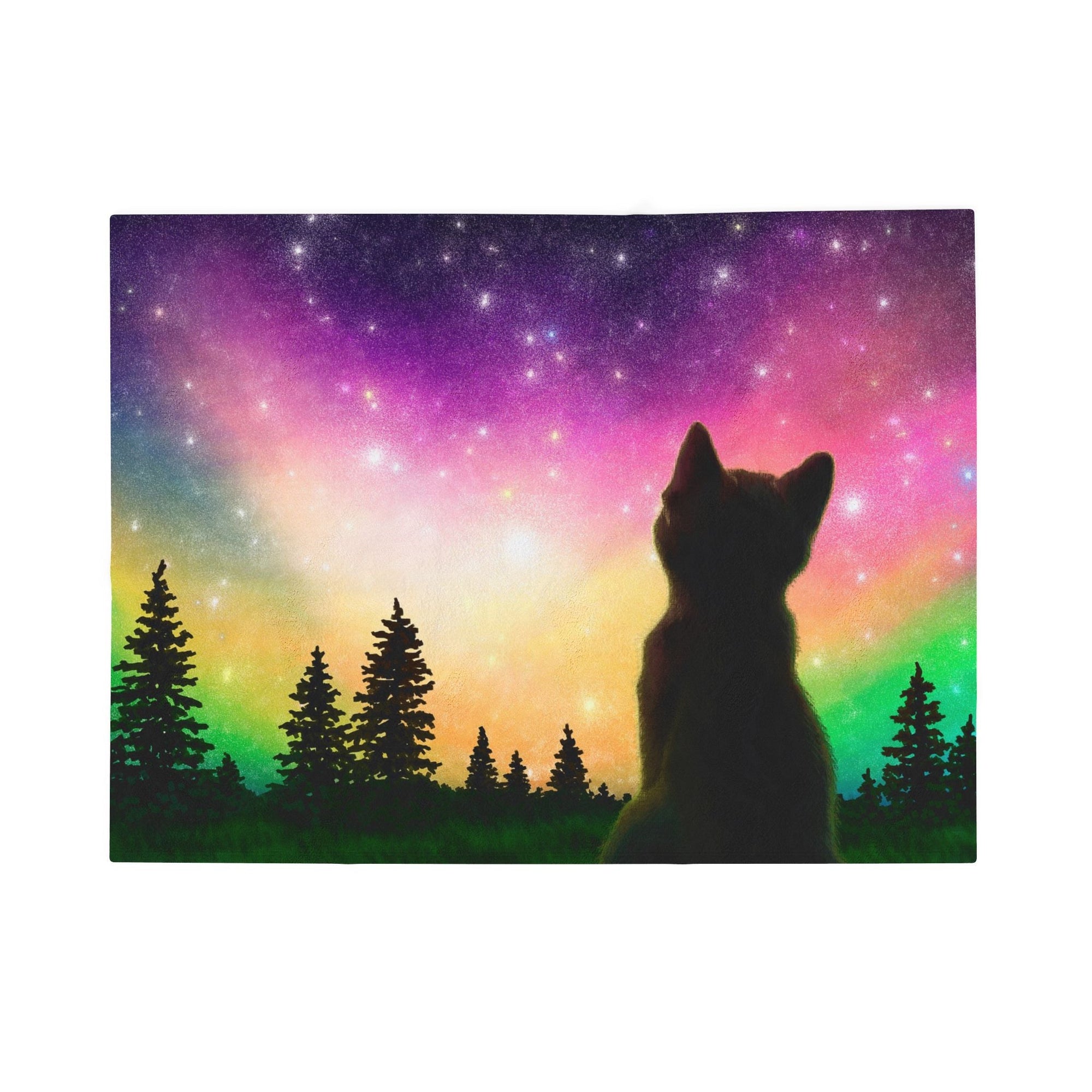 Aurora Full of Stars Soft Fleece Blanket (FREE SHIPPING)