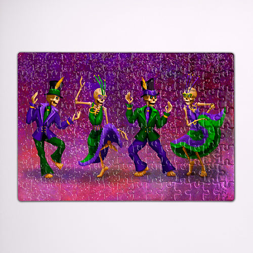 Dancing Wilburys! Skeleton Party Puzzle