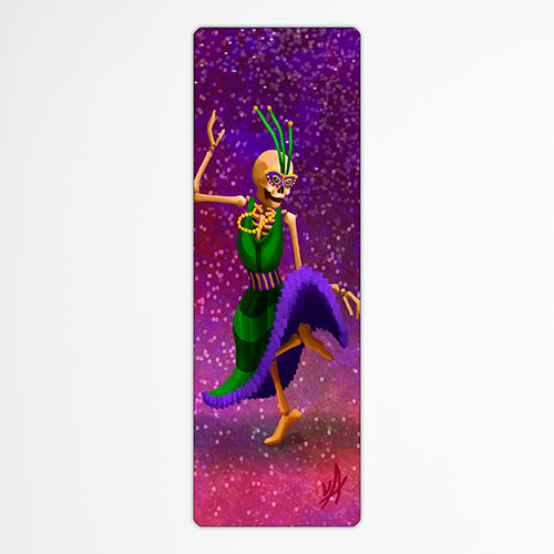 Pick Your Paramour (Dancing Skeletons) - Set of Metal Bookmarks