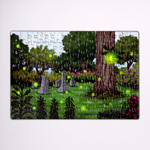 Family Reunion! Cemetery Firefly Puzzle