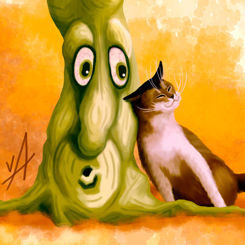 Forbidden Friendship Matted Print