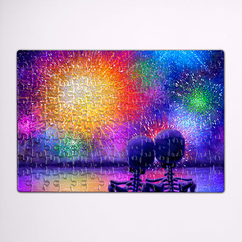 Grand Finale! Skeleton Couple Puzzle