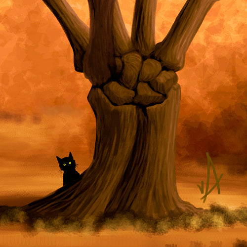 Hand of Fate Matted Print