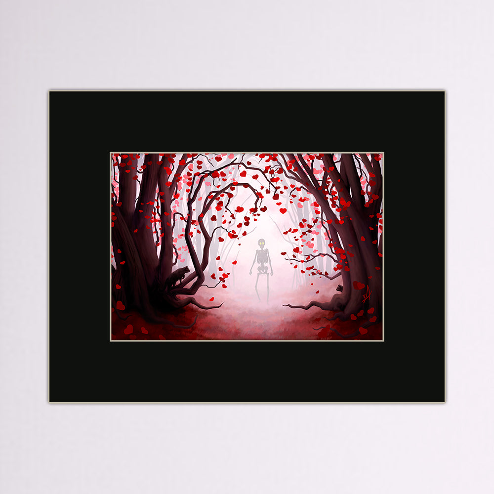 Heartwood Matted Print