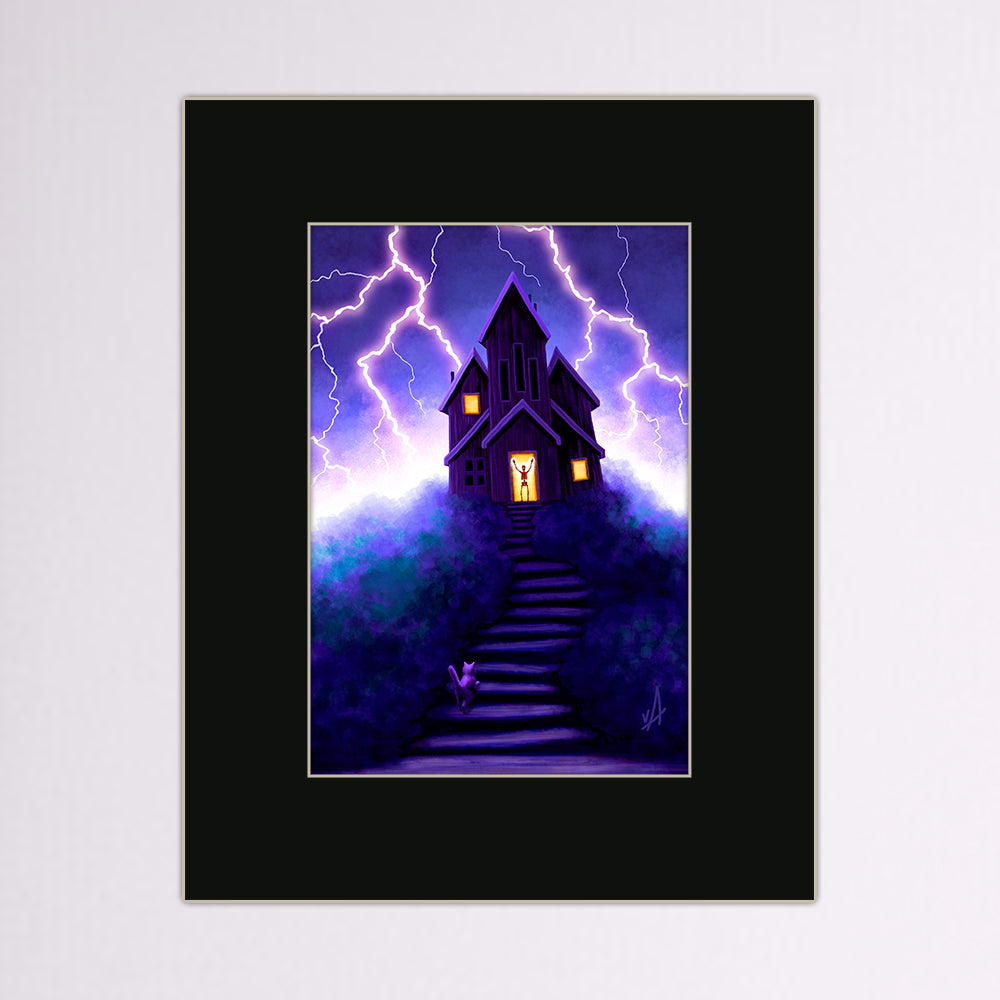 Light Your Way Home Matted Print
