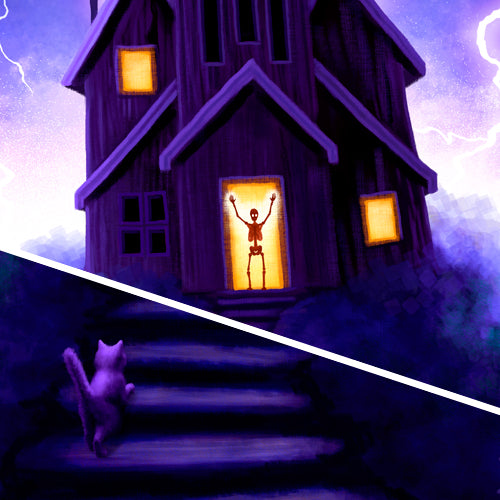 Light Your Way Home Matted Print