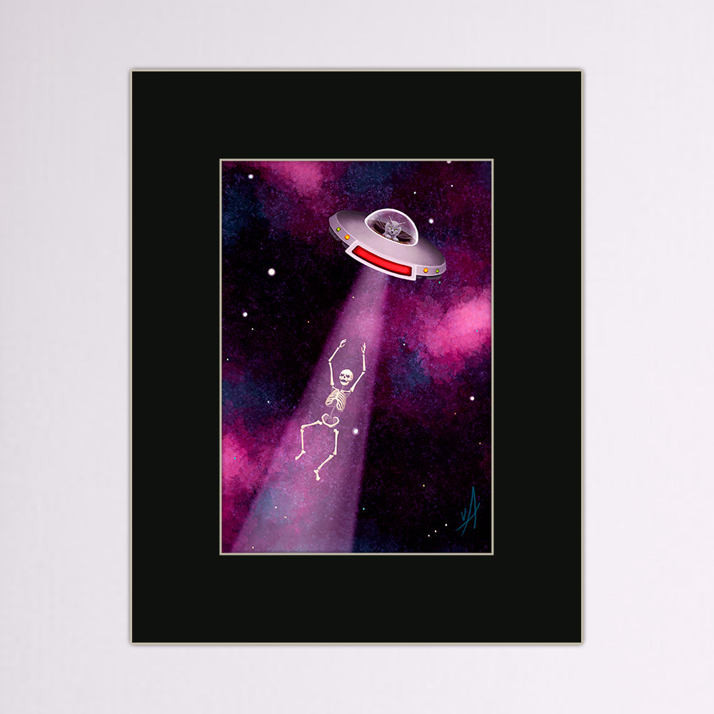Lost in Space Matted Print