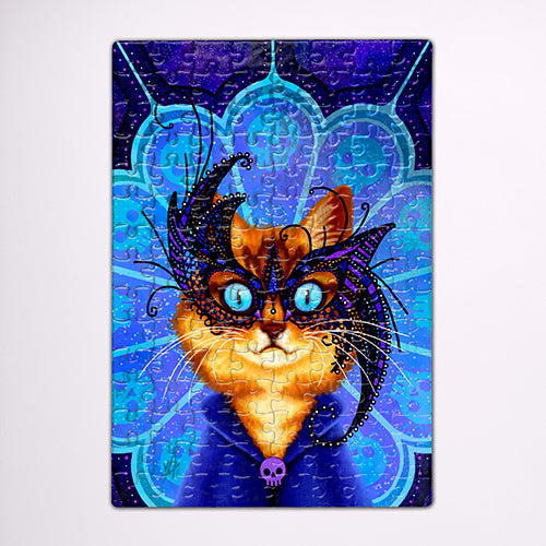 Midnight Masque! Masquerade Cat Puzzle