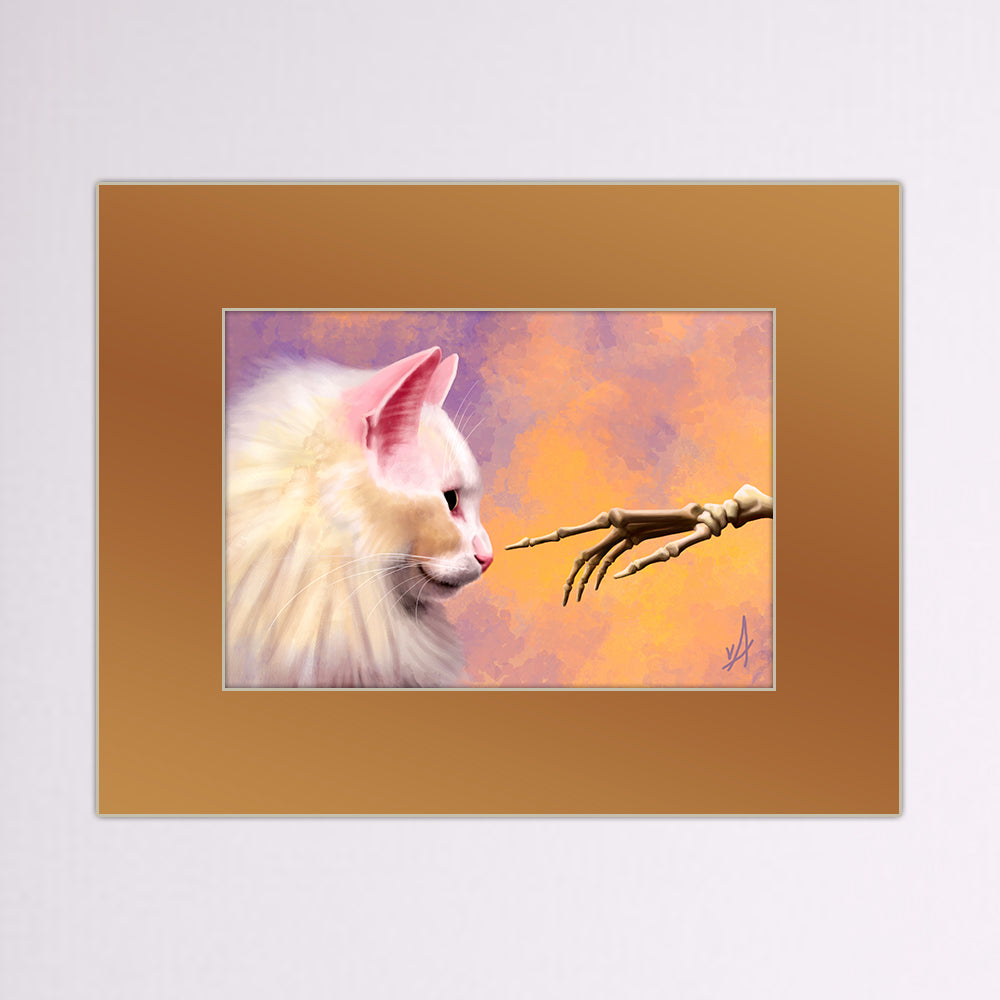 Nose Boop Matted Print