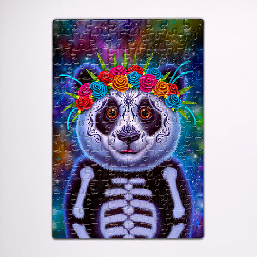 Panda Surprise! Dia de los Muertos Puzzle