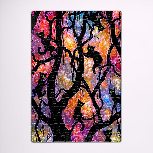 Seven Sisters! Black Cat Puzzle