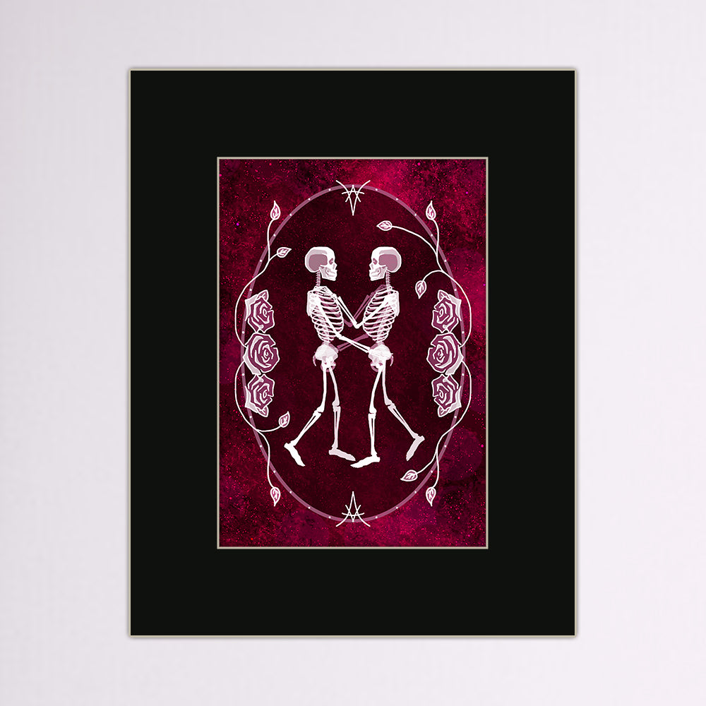 Til Death Do Us Part Matted Print
