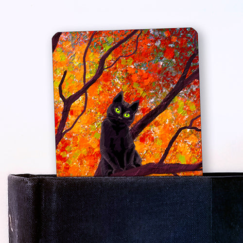 Autumn Encounter! Metal Bookmark