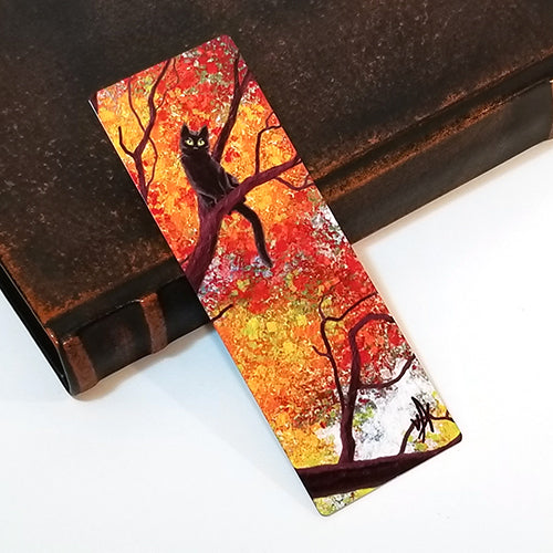 Autumn Encounter! Metal Bookmark