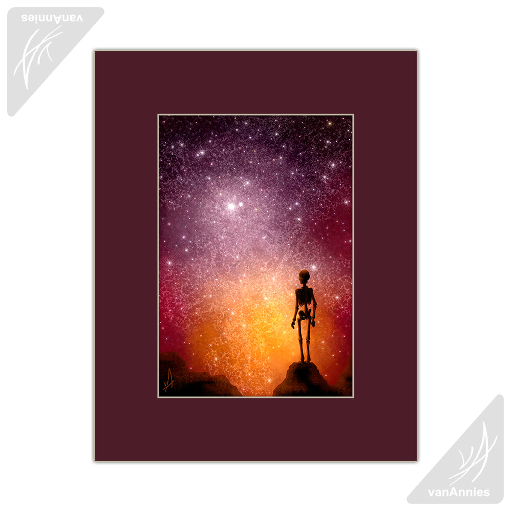 Borealis Nox Matted Print