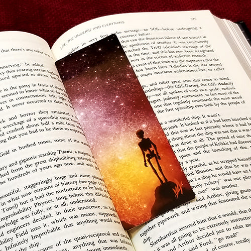 Borealis Nox! Metal Bookmark