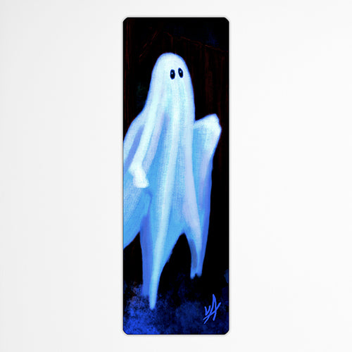 Close Call with a Friendly Ghost! Metal Bookmark