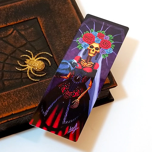 Corvid Catrina! Metal Bookmark