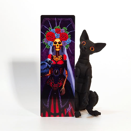 Corvid Catrina! Metal Bookmark