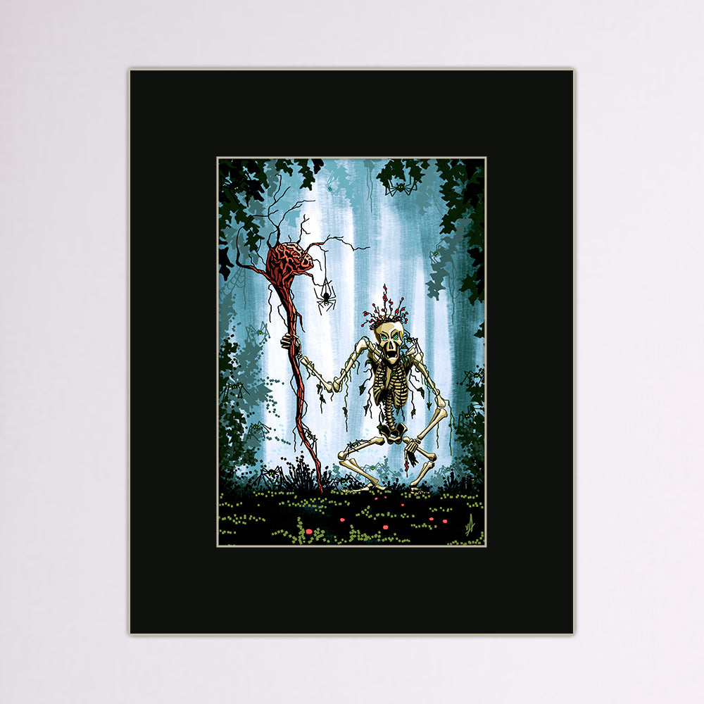 Curse of the Spiderwood Paper Art Print
